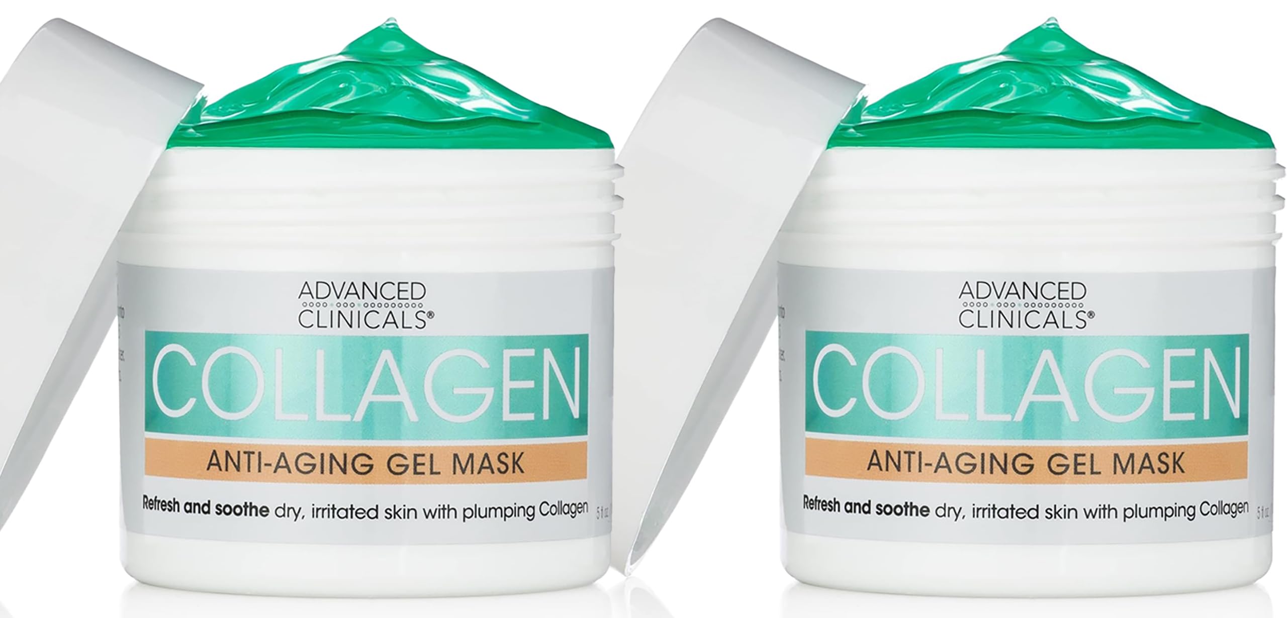 Advanced Clinicals Collagen Gel Facial Mask