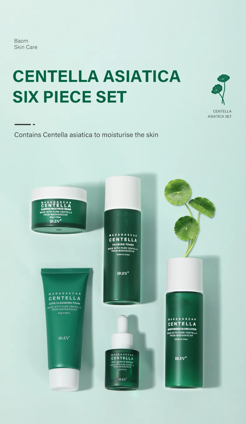 Private Label Skin Repair Centella Skin Care Kit
