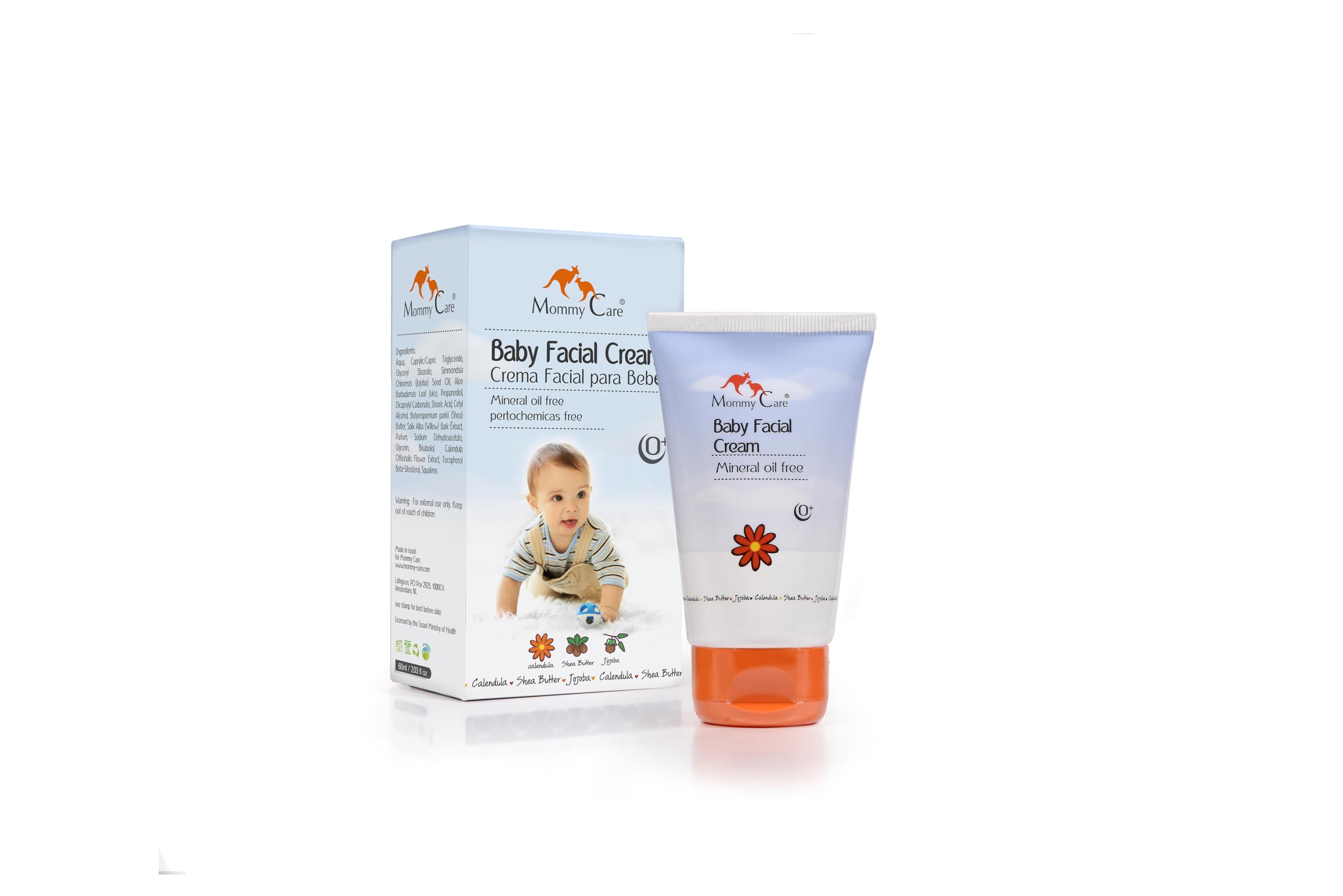 Mommy Care Organic Baby Face Moisturizer Cream