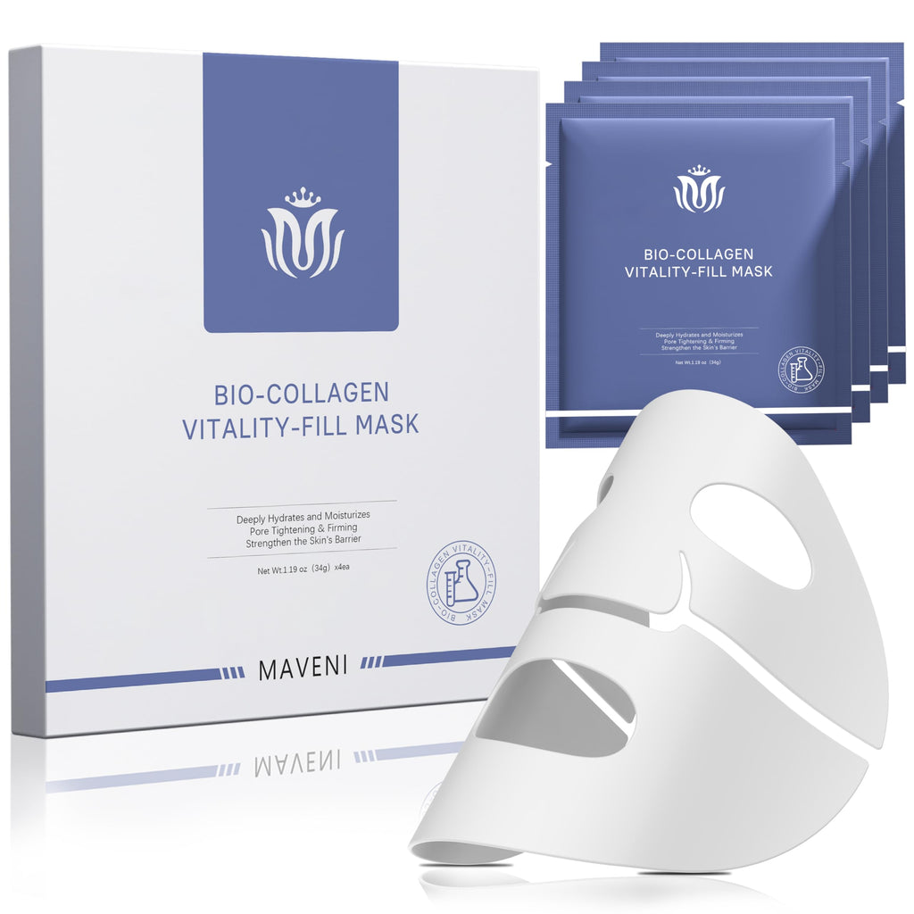MAVENI Bio-Collagen Face Masks