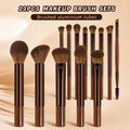 13/14/15/18/23Pcs Makeup Brush Set, Soft Foundation, Blush, Powder, Eyeshadow & Mascara Brushes, Professional Cosmetic Tools for