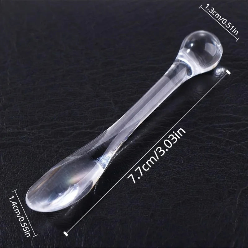 Cosmetic Spatulas Scoop Face Cream Mask Mud Mixing Spoon DIY Beauty Tools Absorb Roller Facial Makeup Applicator
