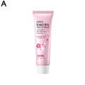 LAIKOU Japan Sakura Essence Cream Cherry Blossom Facial Cream Moisturizing Shrink Pores Cosmetics Collagen Skin Care