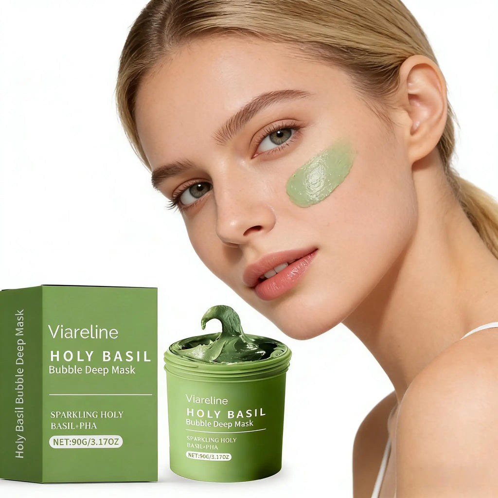 Face Cleansing Bubble Mask Deeply Shrinking Pore Cleans Blackhead Oil Control Anti-Acne Improve Rough Skin Brighten Nourish Mask
