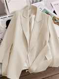 Blazer for Women Spring Autumn New in Outer Wears Office Lady Fashion Blazers Loose Fit  Women Clothing Coats Women's Jacket