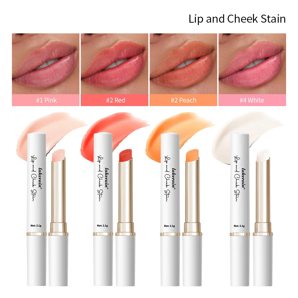 Lipstick Ph Color-Changing Lip and Cheek Dual-Use Lipstick, Moisturizing and Hydrating