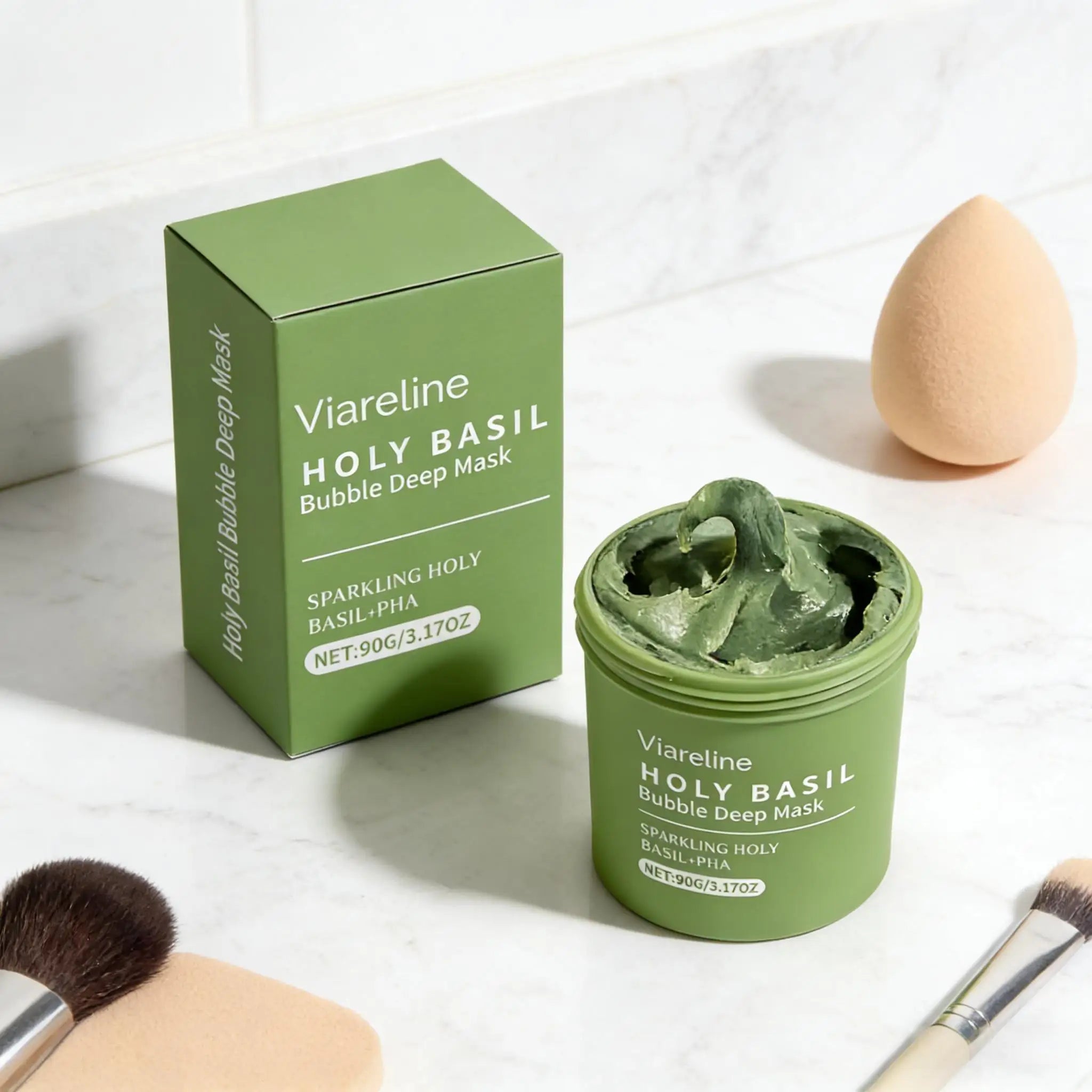 Face Cleansing Bubble Mask Deeply Shrinking Pore Cleans Blackhead Oil Control Anti-Acne Improve Rough Skin Brighten Nourish Mask