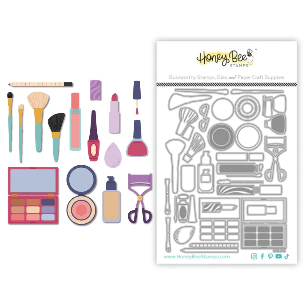 2025 New Cosmetics Makeup Tools Metal Cutting Dies for DIY Greeting Card Make Scrapbooking Craft Decoration Supplie Punch  Die