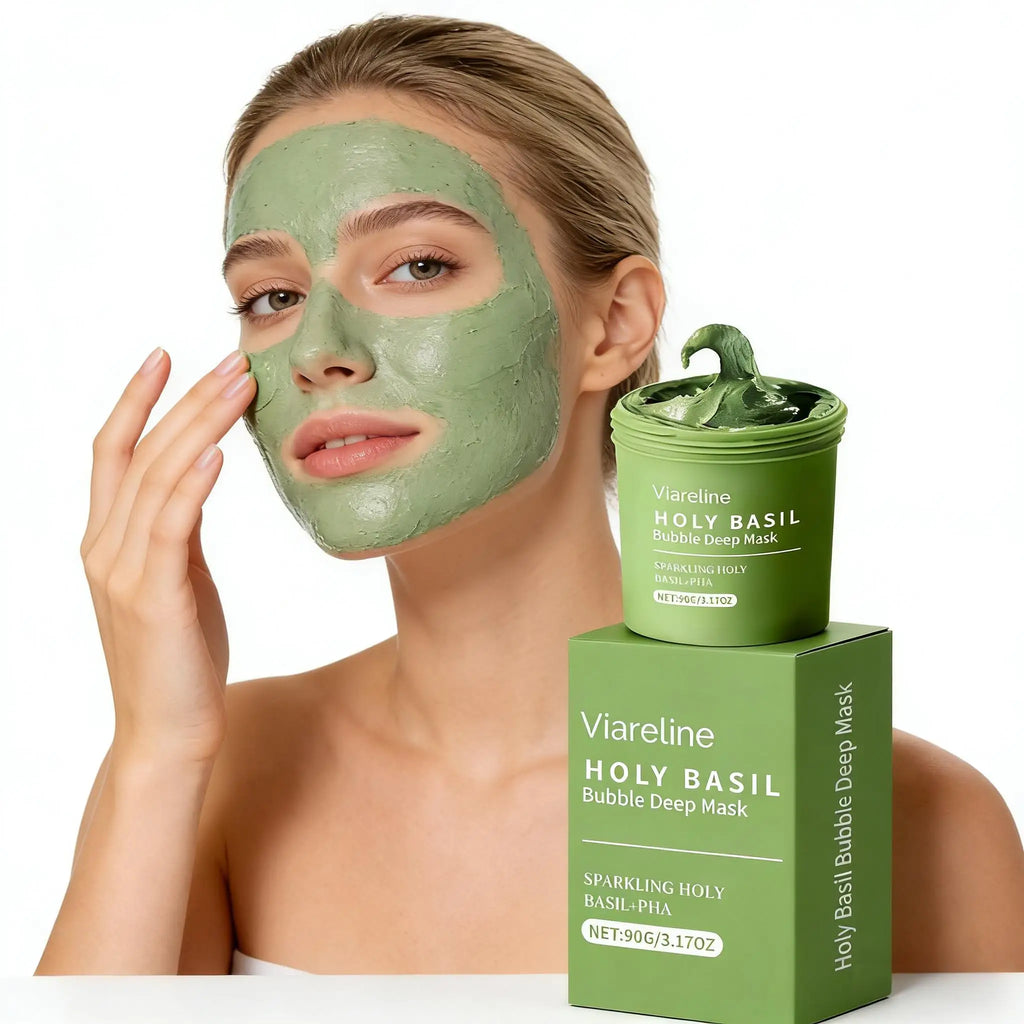 Face Cleansing Bubble Mask Deeply Shrinking Pore Cleans Blackhead Oil Control Anti-Acne Improve Rough Skin Brighten Nourish Mask