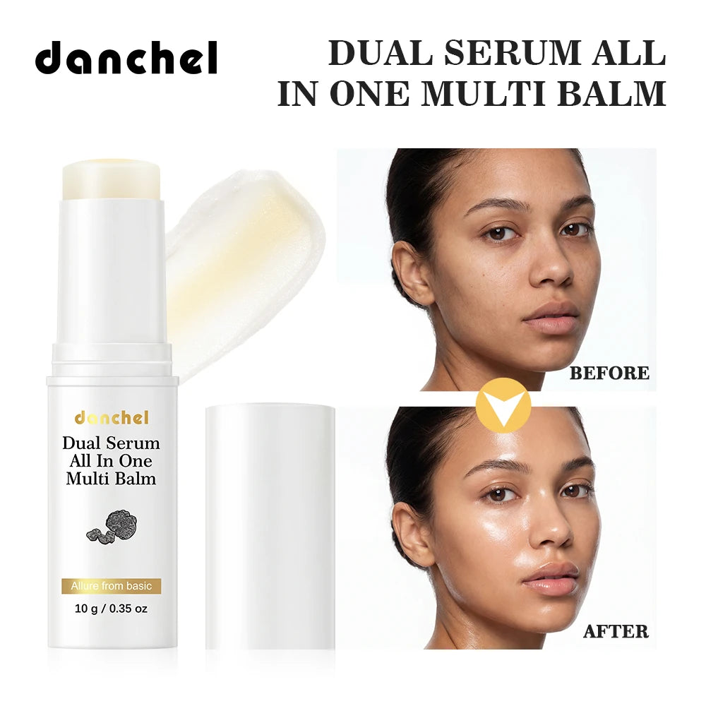 Multi-functional Moisturizing Cream Absorbs Instantly Deep Hydration Reduce Fine Lines Brighten Lifting Firming Dual Serum Cream