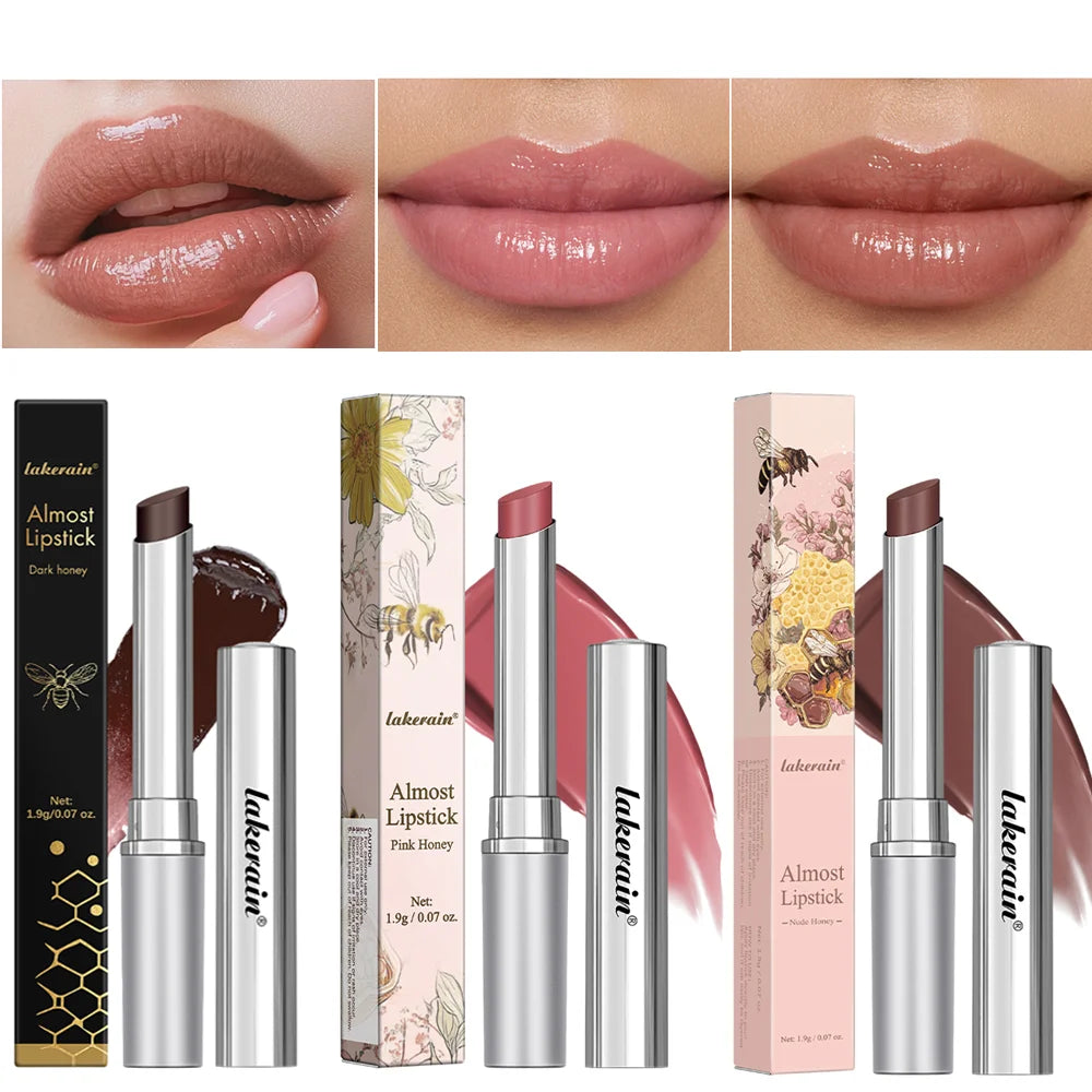 Honey Lip Balm Natural Moisturizing Plumper Colorless Long Lasting Nourishing Lipstick Healthy Lip Care Makeup Cosmetics