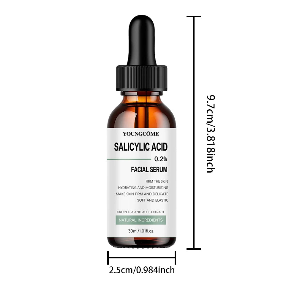 30 ml/50 ml Firming facial serum, rich in salicylic acid, hyaluronic acid,vitamins C suitable for all skin types, firming effect