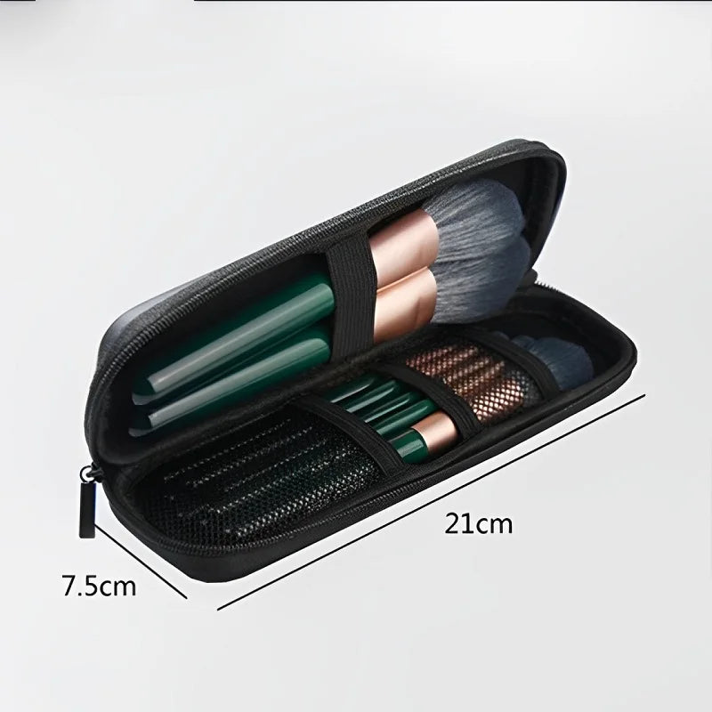 Multifunctional Makeup Brush Storage Bag Portable Travel Organizer Mesh Cosmetic Pouch Wash Storage Lightweight Beauty Tools