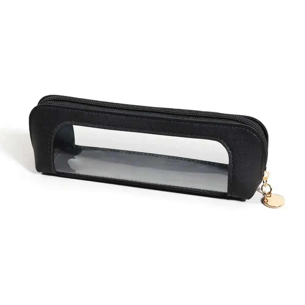 Cosmetic Bag Makeup Brush Storage Bag Portable Travel Wash Toiletries Organizer PU Portable Small Beauty Case Wash Bag Pouch