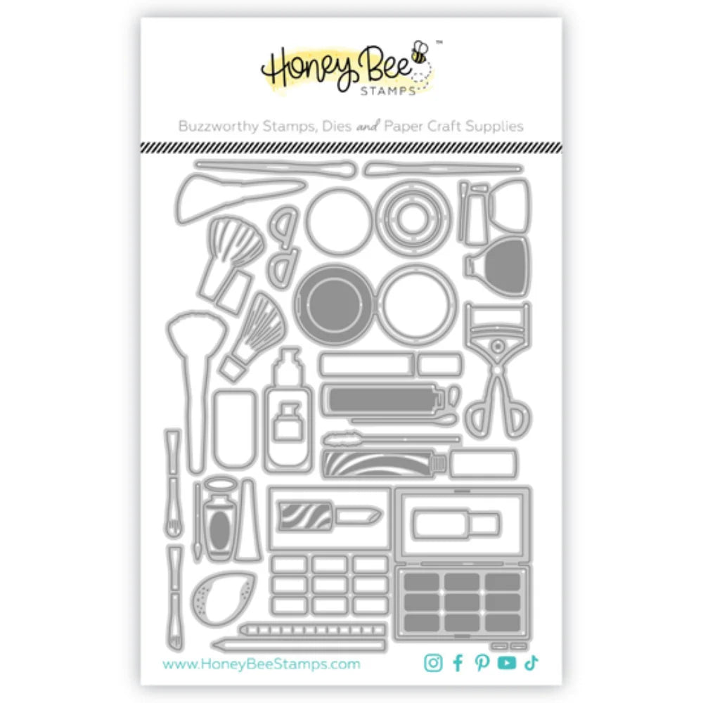 2025 New Cosmetics Makeup Tools Metal Cutting Dies for DIY Greeting Card Make Scrapbooking Craft Decoration Supplie Punch  Die