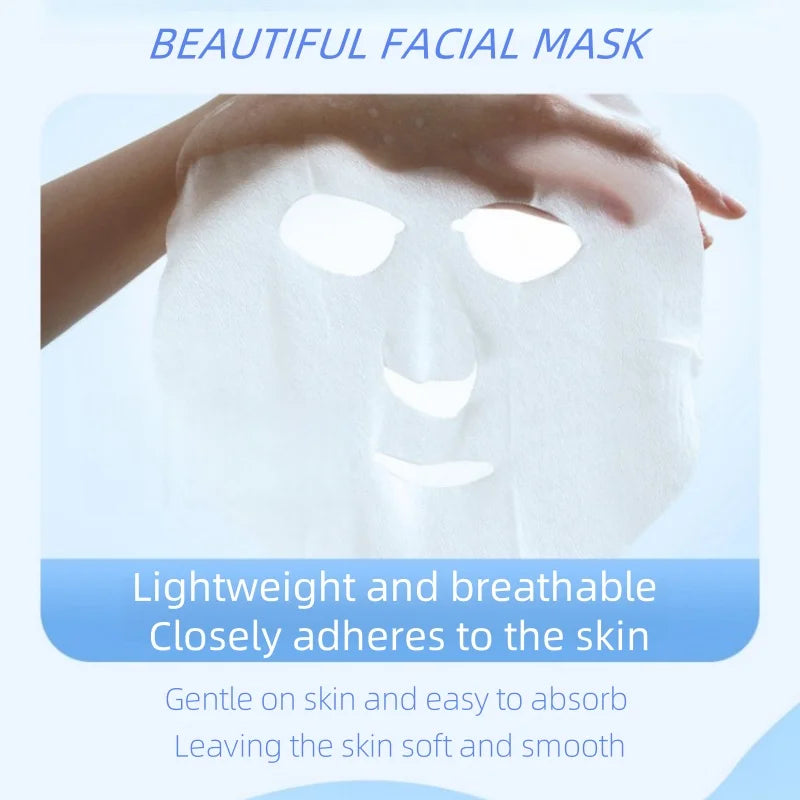 Cucumber Beauty Mask, Fruit Mask, Contains Cucumber Extract, Skin-Nourishing Glycerin, Moisturizing and Water-Locking Ingredients, Makes Your Skin Smooth and Elastic - Home Beauty.