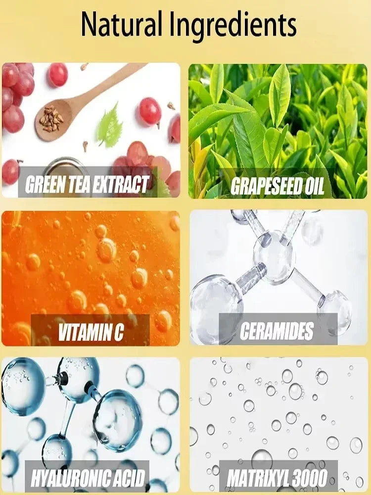 Firming Facial Serum Anti-Wrinkle Anti-Aging Remove Fine Lines Crow's Feet Fade Spots Whitening Brightening Skin Care Essence
