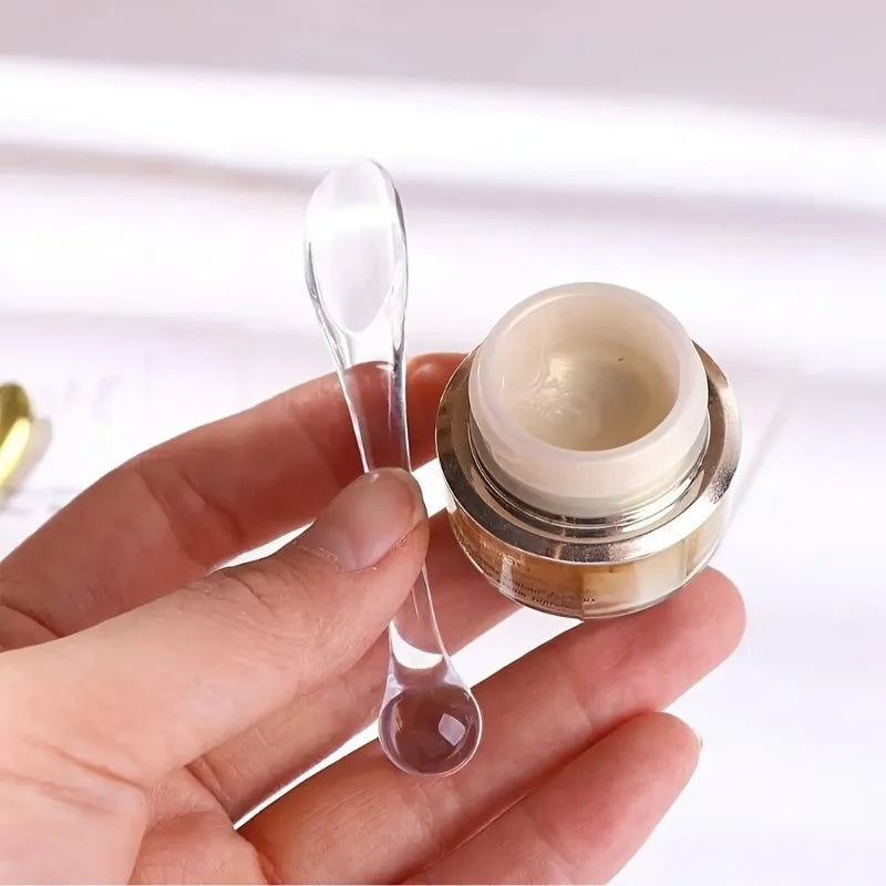 Cosmetic Spatulas Scoop Face Cream Mask Mud Mixing Spoon DIY Beauty Tools Absorb Roller Facial Makeup Applicator