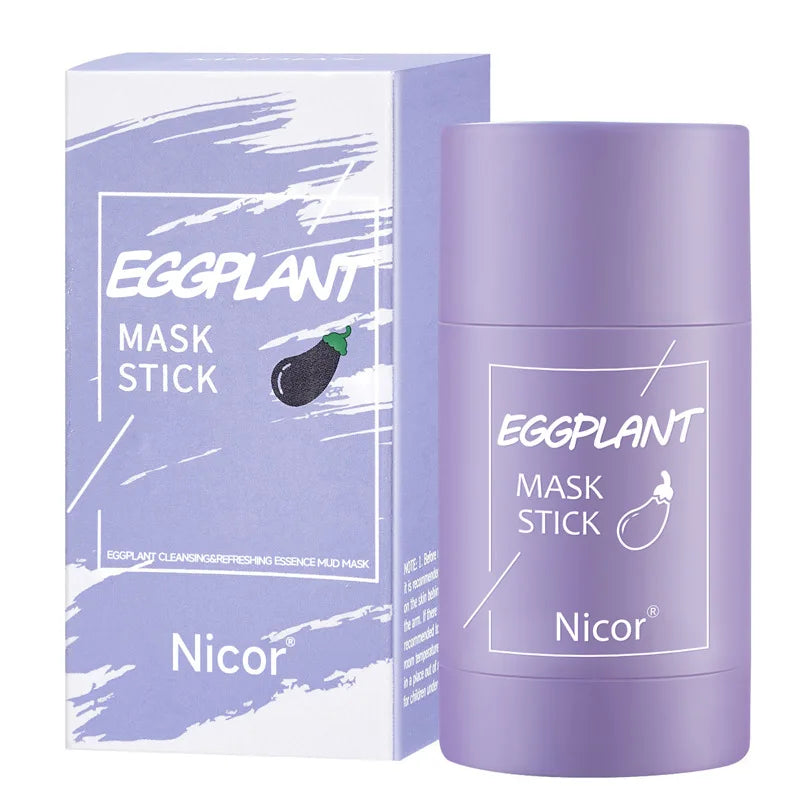 Green Tea Mask Face Clean GreenTea Mask Stick Deep Moisturizing Shrink Pores Blackhead Acne Facial Film Korean Skin Care Product