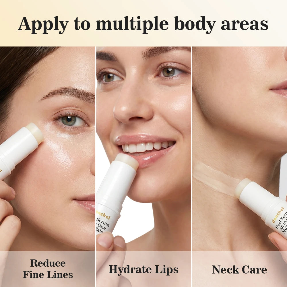 Multi-functional Moisturizing Cream Absorbs Instantly Deep Hydration Reduce Fine Lines Brighten Lifting Firming Dual Serum Cream