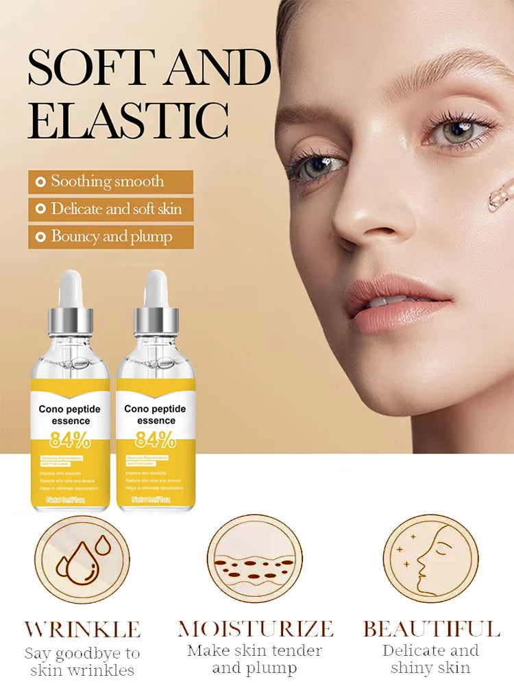 Firming Facial Serum Anti-Wrinkle Anti-Aging Remove Fine Lines Crow's Feet Fade Spots Whitening Brightening Skin Care Essence
