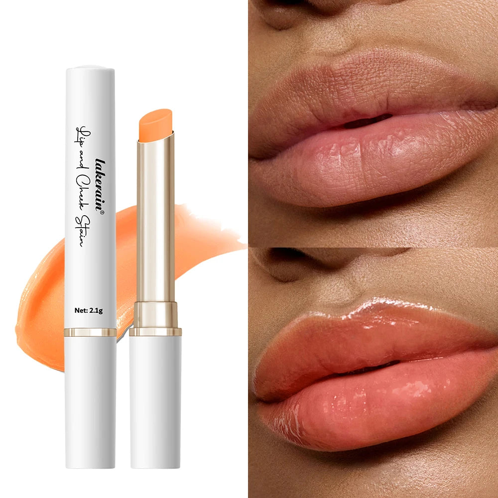 Lipstick Ph Color-Changing Lip and Cheek Dual-Use Lipstick, Moisturizing and Hydrating