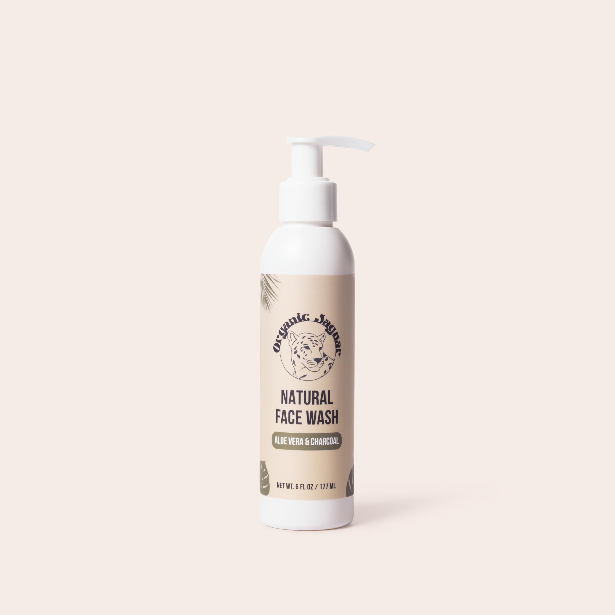 Organic Jaguar Aloe Vera and Charcoal Face Wash